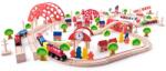  Set trenulet cu gara centrala Woody Trenulet