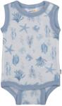 JOHA Body/Maiou lână de vară Joha - Aqua Flora Blue