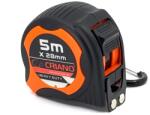 CRIANO Ruleta Magnetica Heavy-Duty banda metalica cu dublu marcaj, ranforsata anti-shock si carabina, 5m x 28mm - CNO-RUL5X28-HD (CNO-RUL5X28-HD) - criano