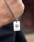  Follow - Lant din Argint pentru barbat tip Army (NT01)