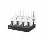Secutek Vezeték nélküli Hd kamera készlet TK-40Q2 4x2Mpix forgó Ip kamera, Nvr (SHT-TK40Q2)