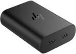 HP GaN USB-C Laptop Charger 65W negru (600Q8UT)