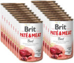Brit Pate & Meat cu carne de vită 18x400g