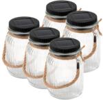 Garthen Set de lumini solare, 3 LED-uri, plastic, alb rece, 5 buc (GB34237_B_SL05)