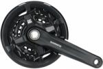 Shimano Altus FC-MT210 integrált hajtómű, 9-es, fekete 40-30-22 fog