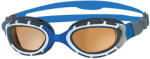 Zoggs Predator Flex Polarized Ultra úszószemüveg, kék-szürke-bronz S/M