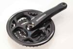 Shimano hajtómű FC-M311, Acera, fekete 48-38-28 fog 170 mm