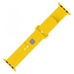 FIXED Sporty Apple Watch 42/44/45/46mm szilikon szíj szett sárga (FIXSST2-434-YL) (FIXSST2-434-YL)