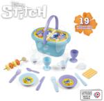 Smoby Coș cu set de prânz și pahare Stitch Picnic Basket Smoby cu 19 accesorii (SM312510) Bucatarie copii
