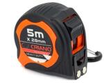 CRIANO Ruleta Magnetica Heavy-Duty banda metalica cu dublu marcaj, ranforsata anti-shock si carabina, 5m x 28mm - CNO-RUL5X28-HD (CNO-RUL5X28-HD) - albertool