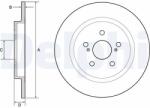 DELPHI Disc frana DELPHI BG4650C (BG4650C)
