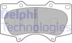 DELPHI set placute frana, frana disc DELPHI LP1782 (LP1782)