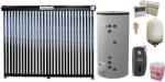 Fornello Sistem solar premium presurizat, panou Fornello 30 Tuburi Heat Pipe, Boiler termoelectric cu doua serpentine Eldom FV20060S21, 3000 W, 200 l, grup pompare, controller, vas expansiune, antigel, supapa,