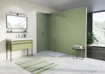 SanSwiss Perete dus tip walk-in, Sanswiss Easy STR4P, sticla transparenta, pro (STR4PSM15007) - euro-instal - 1 919,00 RON