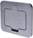 Brilagi - Kültéri beépített padló aljzat IP55 matt króm négyszögletes 5B322-OEM (BG1488)