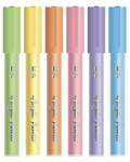 M&G Marker pastel acrilic M&G, vârf 2 mm - set de 6 bucăți
