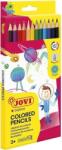 JOVI Wooden Pencils Set creioane colorate 12 buc (<![CDATA[730/12]]>)