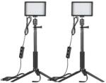 Neewer Kit Neewer ZC-10S two lamps LED + filters + tripods (B07T8FBZC2) - jatekotthon