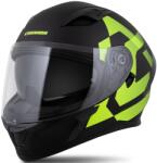 Cassida Orbit Grind zárt motoros bukósisak matt fekete-fluo sárga