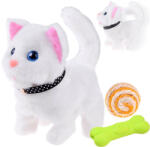 Inlea4Fun Pisicuță interactivă - Inlea4Fun LOVRLY CAT - alb (JO-ZA4654 BI)