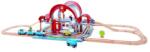 Hape Jucarie din lemn - Set Gara Centrala (45 piese) (E3725A) Trenulet