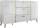  Komód Comfivo Teslomo 109 (Fehér + Fényes fehér)