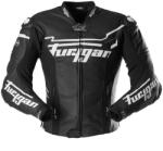 Furygan Geacă moto din piele Furygan Sirius alb-negru (FUR6038-143BLCWHT)