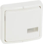 Legrand 684556 Plexo 66 kétpólusú kapcsoló ellenörzőfényessé tehető, süllyesztett ( Legrand 684556 ) (684556)