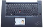Lenovo ThinkPad P1 Extreme Gen 1 X1 series háttérvilágítással (backlit) fekete burkolattal (topcase) fekete magyar (HU) laptop/notebook billentyűzet gyári