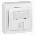 Legrand 086047 Oteo RJ 45 Cat. 6 FTP informatikai csatlakozóaljzat, 9 érintkezős, fehér RAL 9010 ( Legrand 086047 ) (086047)