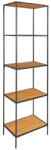 Nordic Living Tölgy fém polc Winter 170 cm (3001075)