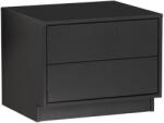 WOOOD Frederica feketefenyő TV állvány 50 x 39, 5 cm (373462-Z)