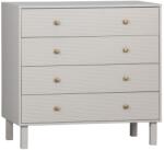 WOOOD Madine szürke fenyő komód 94 x 52 cm (373426-W)