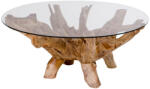 Nordic Living Falun teak dohányzóasztal 110 cm (2101040)