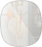 WOOOD Seward fém fekete függő tükör 60 x 55 cm (377272-Z)