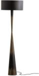 WOOOD Fekete fém állólámpa Blackie 151 cm (800311-Z)