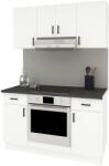 haaus Set Bucatarie Karo V5, Alb, Blat Thermo 28 mm, L 140 cm (918491)