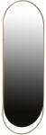 WOOOD Ovális fém függő tükör Antik 168x60 cm (373227-B)