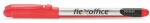 FlexOffice Tűfilc, 0, 3 mm, FLEXOFFICE FL01 , piros (FO-FL01RED) - fodicoaruhaz