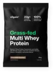Vilgain Grass-Fed Multi Whey Protein -⁠ mai mult de 77% concentrat de zer, izolat și cazeină, eficient imediat după antrenament și în timpul deficienței prelungite de proteine, formulă pur naturală, îndulcită