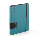 KARTON P+P Gyűrűskönyv A/5, 4 gyűrűs, lefűzhető lapokkal , 90 lap (vonalas, pontozott és üres), VERDE, petrol színű (KPP-2-710) - mesescuccok