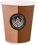 Szidibox Karton Coffee to go papírpohár 2, 5dl, kávés pohár, street food, barna/bézs (SZID-00100)