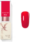  Glassy Top Coat - RED - Fényzselé 8ml