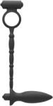 LESO Vibrator Leso Plug with Vibe Ring Black Vibrator