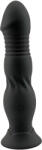 LESO Vibrator Leso Telescopic Massage Black Vibrator