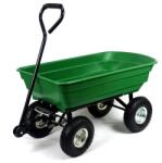 Chomik Carucior de gradina, transport, Chomik, metalic, verde, max 300 kg, 110x51x50 cm (WOZ0061G)