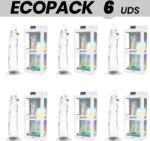 X-Ray Clear Dildo X-Ray Clear Ecopack 6 Units 21 cm Dildo