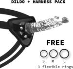 X-Ray Clear Strap-On X-ray Clear Cock 19 cm