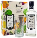  Sakurao Classic gin Ajándékcsomag Pohárral (0, 7L/ 40%) - goodspirit