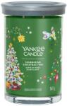 Yankee Candle Shimmering Christmas Tree Signature nagy poharas gyertya 567 g
